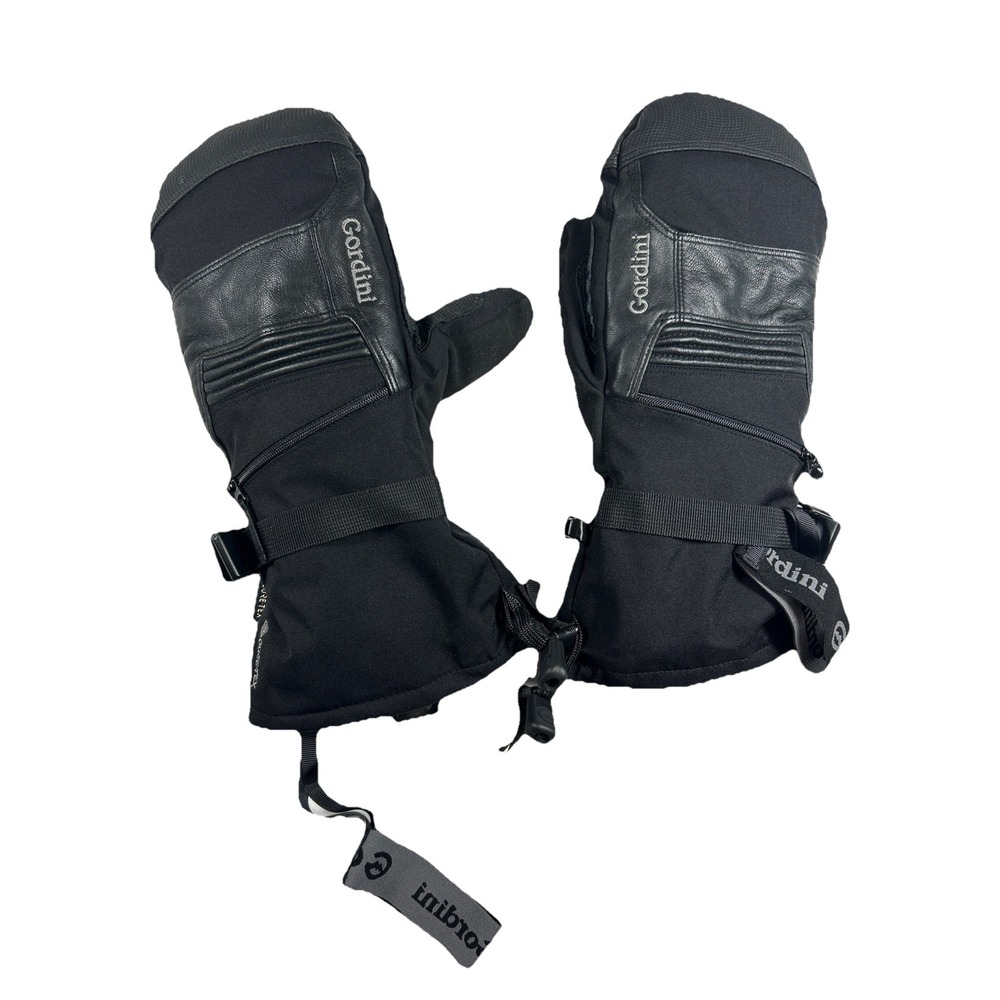 Gordini GORE gauntlet Gore-Tex  Mittens  Waterproof Black Large men's Leather